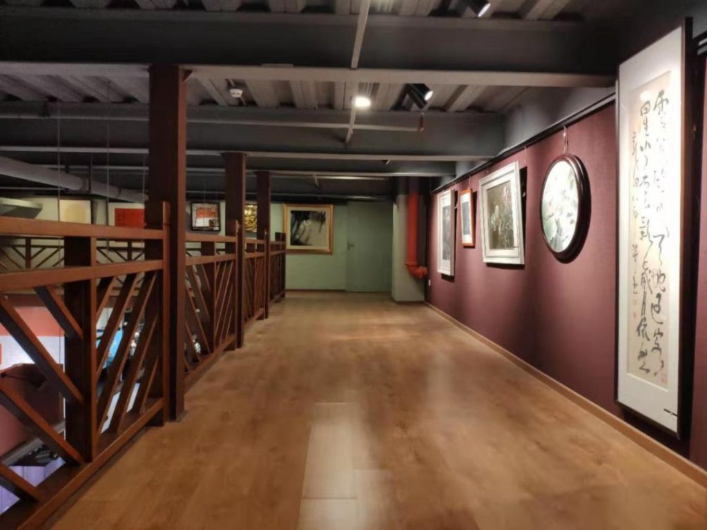 巖星建設(shè)|廣東嶺南工藝美術(shù)館工程設(shè)計(jì)插圖(6) 二樓展區(qū)