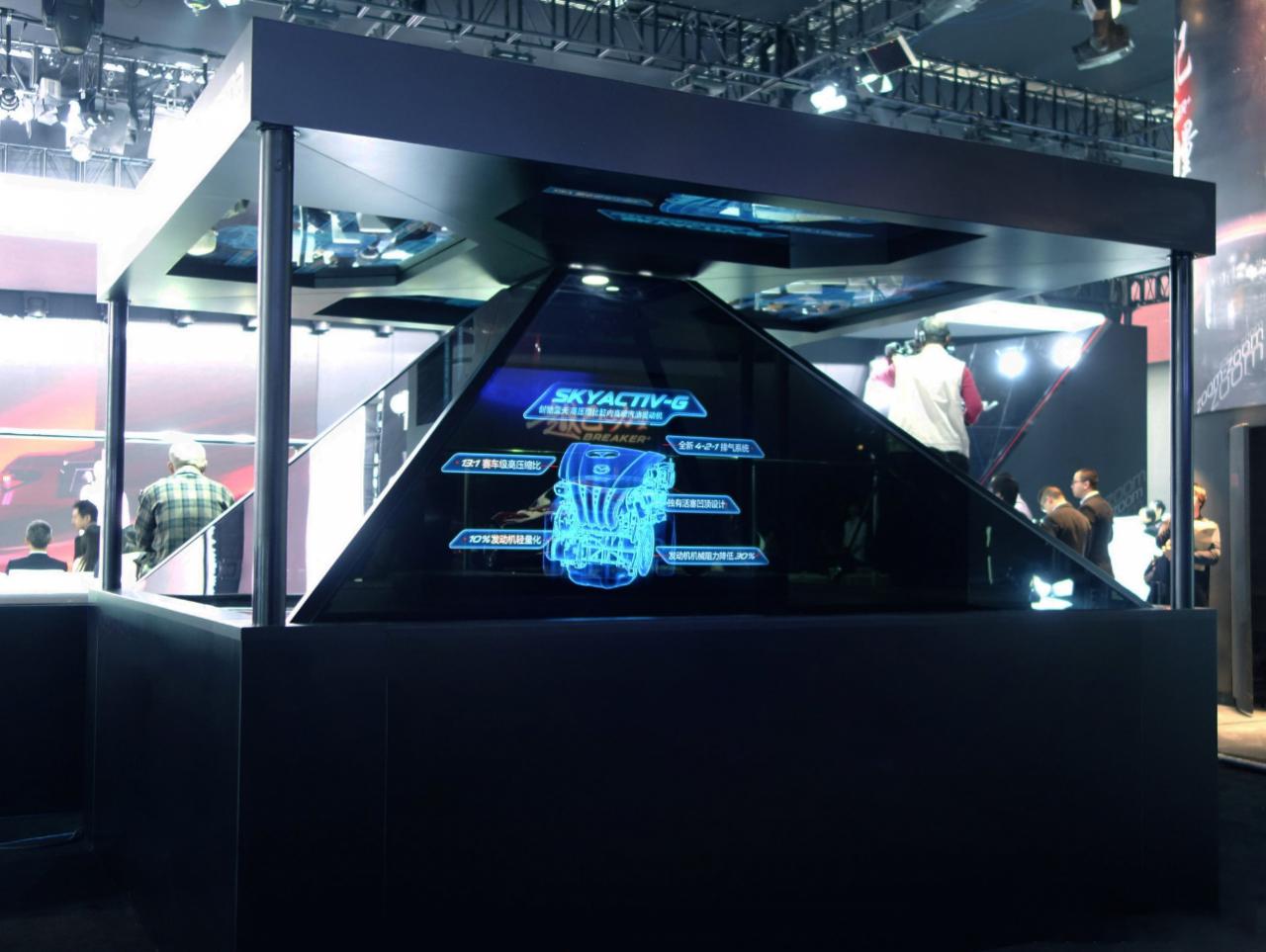 博物館展廳設(shè)計中全息展示柜和傳統(tǒng)展示柜的區(qū)別插圖