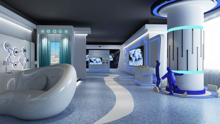 ?在企業(yè)展廳設計中必須考慮什么！插圖(1)