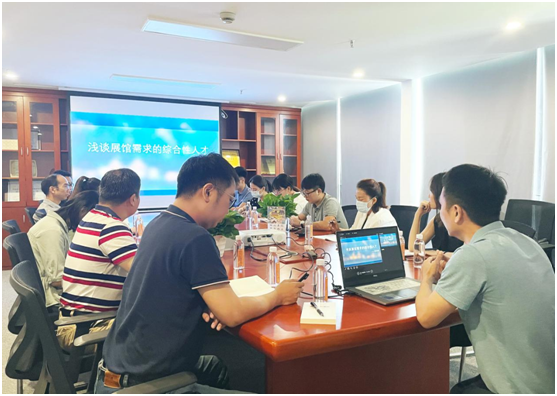 深圳市巖星建設(shè)工程有限公司林立璋董事分享當(dāng)下展館需求的綜合性人才插圖